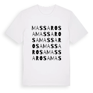 Massarosa ordlek t-shirt – ekologisk bomull t-shirt från Pinshirt