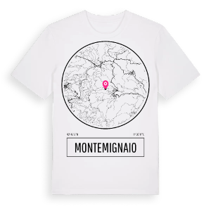 Montemignaio t-shirt – ekologisk bomull t-shirt från Pinshirt