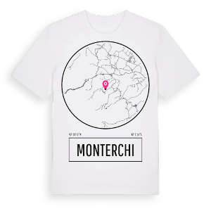 Monterchi t-shirt – ekologisk bomull t-shirt från Pinshirt