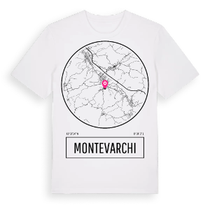 Montevarchi t-shirt – ekologisk bomull t-shirt från Pinshirt