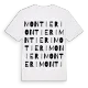 Montieri ordlek t-shirt