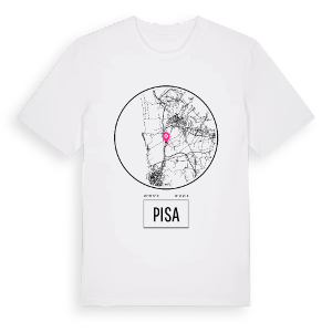 Pisa t-shirt – ekologisk bomull t-shirt från Pinshirt