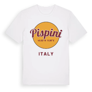Pispini cirkel t-shirt – ekologisk bomull t-shirt från Pinshirt