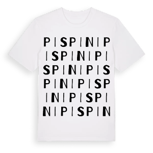 Pispini ordlek t-shirt – ekologisk bomull t-shirt från Pinshirt