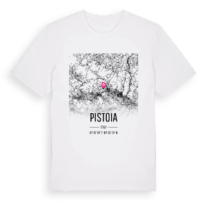 Pistoia karta t-shirt – ekologisk bomull t-shirt från Pinshirt