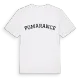 Pomarance böjd t-shirt