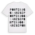 Ponte Buggianese ordlek t-shirt