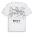 Quartiere 1 karta t-shirt