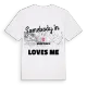 Någon i Quartiere 2 älskar mig t-shirt