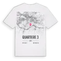 Quartiere 3 karta t-shirt