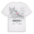 Quartiere 5 karta t-shirt