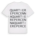 Quartiere Percenna ordlek t-shirt
