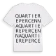 Quartiere Percenna ordlek t-shirt