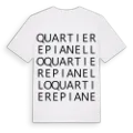 Quartiere Pianello ordlek t-shirt