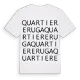Quartiere Ruga ordlek t-shirt