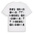 Rosignano Marittimo ordlek t-shirt