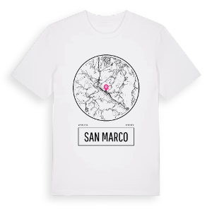 San Marco t-shirt – ekologisk bomull t-shirt från Pinshirt
