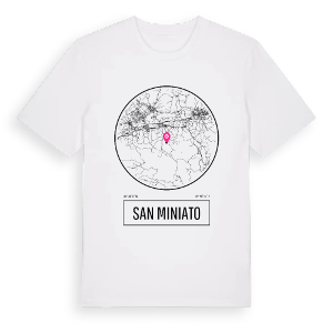 San Miniato t-shirt – ekologisk bomull t-shirt från Pinshirt