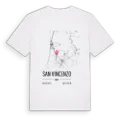 San Vincenzo karta t-shirt