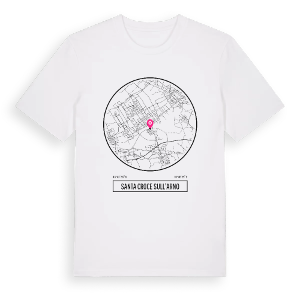 Santa Croce sull'Arno t-shirt – ekologisk bomull t-shirt från Pinshirt