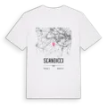 Scandicci karta t-shirt