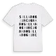 Sillano Giuncugnano ordlek t-shirt