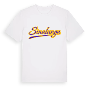 Sinalunga baseball t-shirt – ekologisk bomull t-shirt från Pinshirt