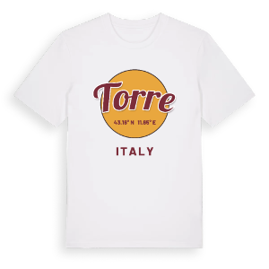 Torre cirkel t-shirt – ekologisk bomull t-shirt från Pinshirt