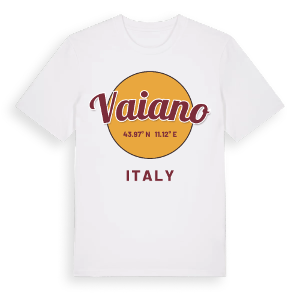 Vaiano cirkel t-shirt – ekologisk bomull t-shirt från Pinshirt