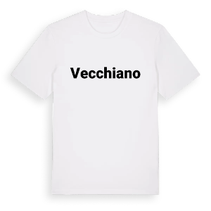 Vecchiano fetstil t-shirt – ekologisk bomull t-shirt från Pinshirt