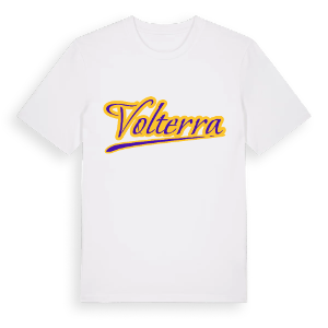 Volterra baseball t-shirt – ekologisk bomull t-shirt från Pinshirt