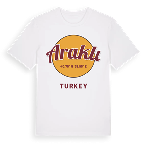 Araklı cirkel t-shirt – ekologisk bomull t-shirt från Pinshirt