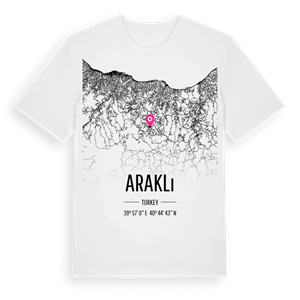 Araklı karta t-shirt – ekologisk bomull t-shirt från Pinshirt