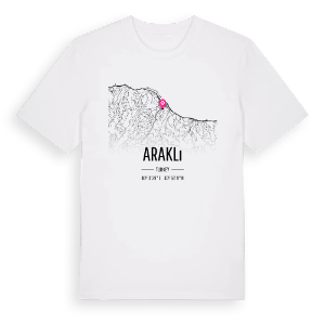 Araklı karta t-shirt – ekologisk bomull t-shirt från Pinshirt