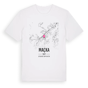 Maçka karta t-shirt – ekologisk bomull t-shirt från Pinshirt