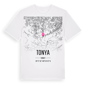 Tonya karta t-shirt – ekologisk bomull t-shirt från Pinshirt