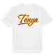 Tonya baseball t-shirt