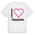 Jag älskar Trabzon t-shirt stort tryck