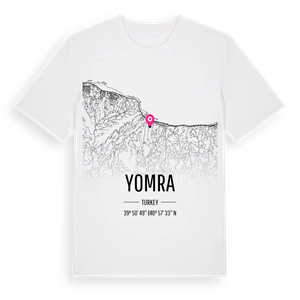 Yomra karta t-shirt – ekologisk bomull t-shirt från Pinshirt