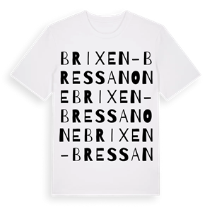 Brixen - Bressanone ordlek t-shirt – ekologisk bomull t-shirt från Pinshirt