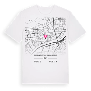Europa-Novacella - Europa-Neustift karta t-shirt – ekologisk bomull t-shirt från Pinshirt