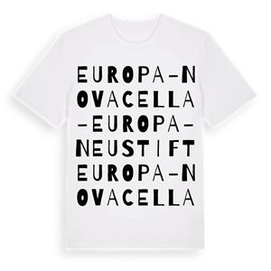 Europa-Novacella - Europa-Neustift ordlek t-shirt – ekologisk bomull t-shirt från Pinshirt