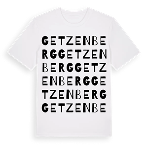 Getzenberg ordlek t-shirt – ekologisk bomull t-shirt från Pinshirt