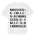 Gossensaß - Colle Isarco ordlek t-shirt