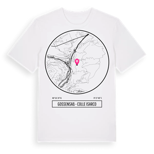 Gossensaß - Colle Isarco t-shirt – ekologisk bomull t-shirt från Pinshirt