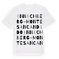 Innichberg - Monte San Candido ordlek t-shirt