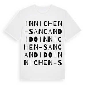 Innichen - San Candido ordlek t-shirt – ekologisk bomull t-shirt från Pinshirt