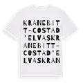 Kranebitt - Costa d'Elvas ordlek t-shirt