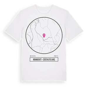 Kranebitt - Costa d'Elvas t-shirt – ekologisk bomull t-shirt från Pinshirt