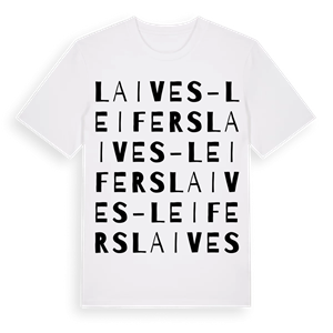 Laives - Leifers ordlek t-shirt – ekologisk bomull t-shirt från Pinshirt